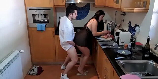 ass,kissing,kitchen,sex,teen